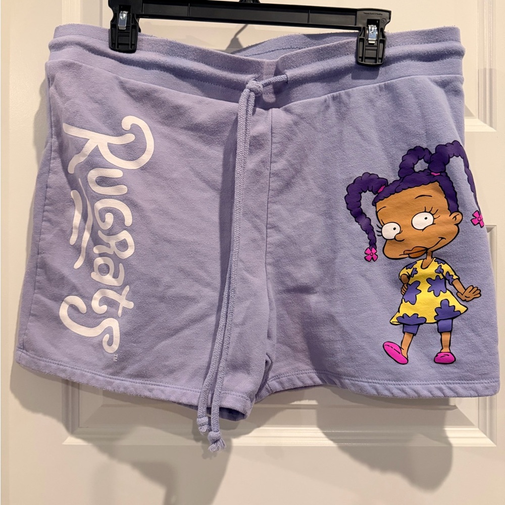 Nickelodeon Rugrats Purple Athletic Shorts